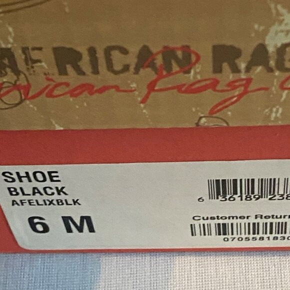 NWT American Rag CIE Black Felix Pump Like Velvet - Picture 4 of 9